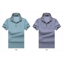 OEM Cotton Men Formal Tees à manches courtes Chemise d&#39;été de haute qualité pour hommes